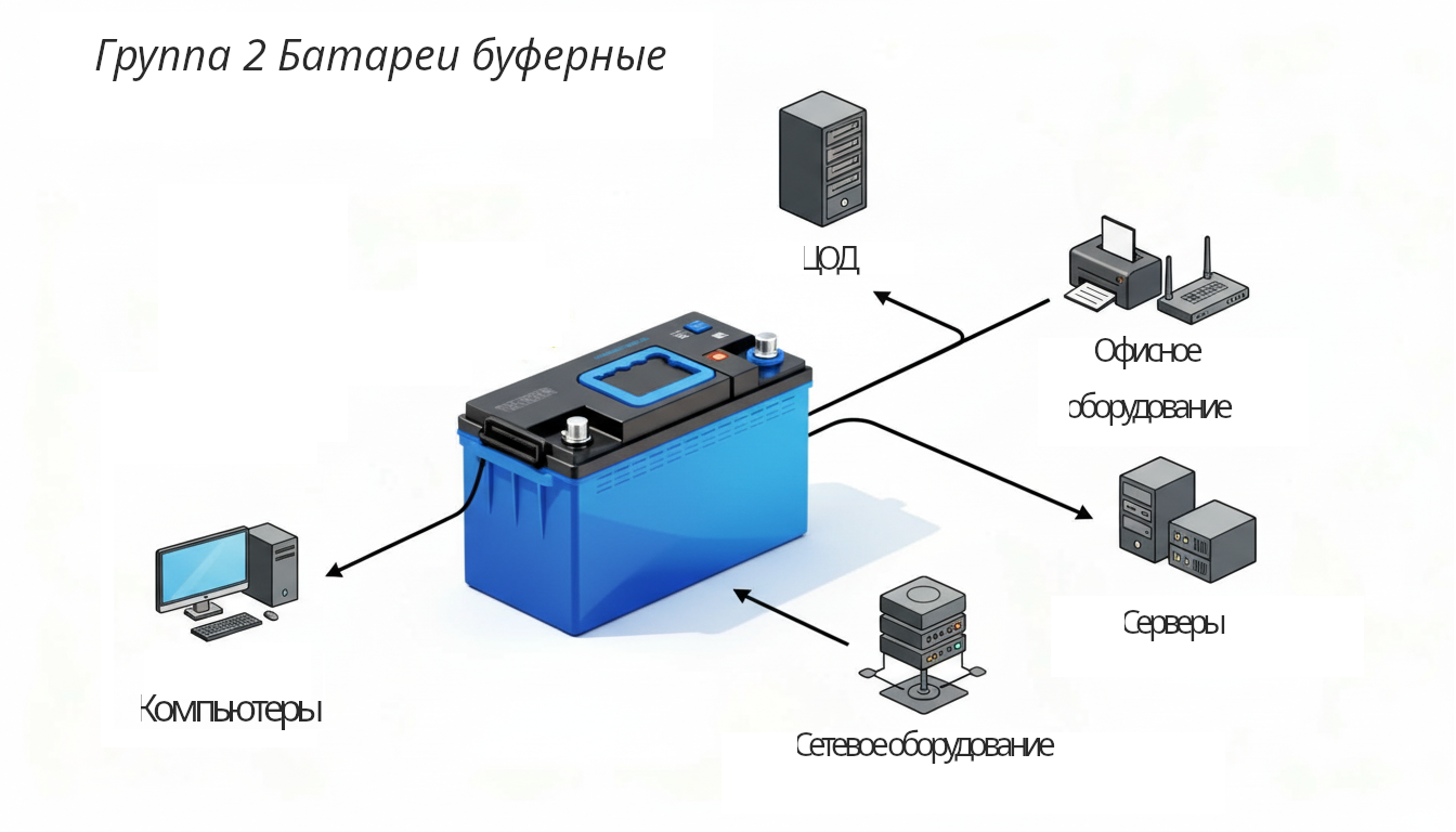 Три типа аккумуляторов для ИБП